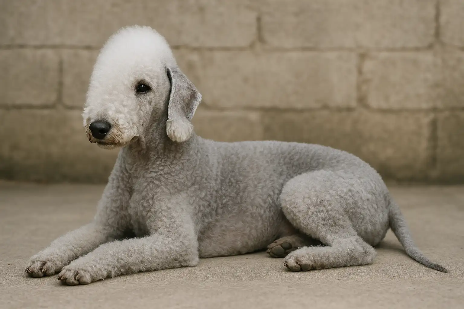 Le Bedlington Terrier : Un Chien à l'Apparence de Mouton Britannique