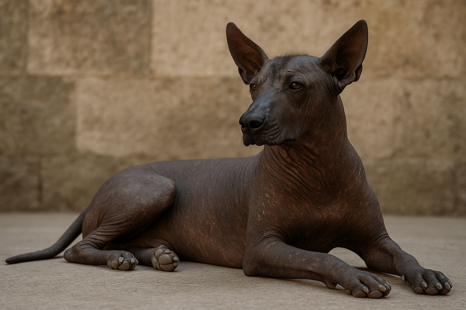 Le Singulier Chien Nu du Mexique : Histoire, Élevage et Adoption de l'Incontournable Xoloitzcuintli en 2025