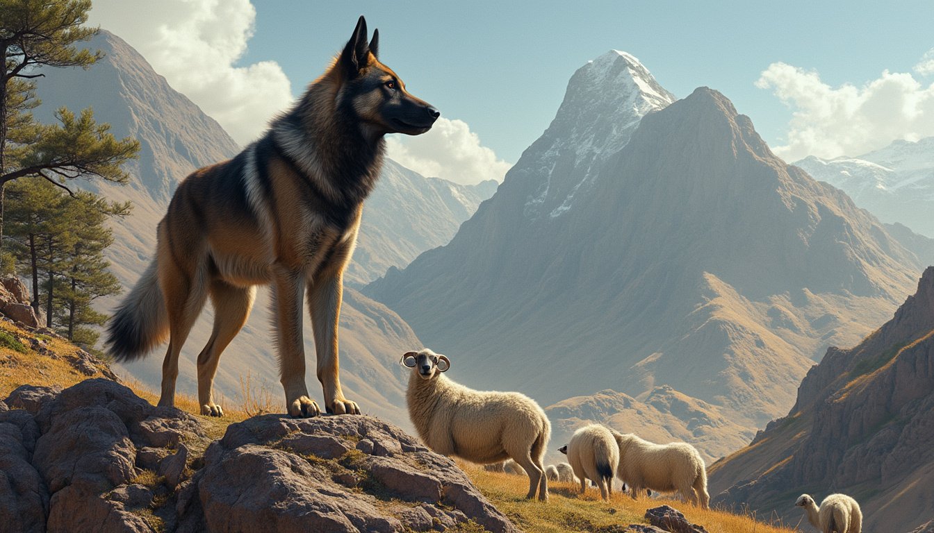 découvrez l'aïdi, ce chien courageux originaire des montagnes de l'atlas, reconnu pour sa fidélité exceptionnelle et ses talents de gardien et de berger au service des familles berbères.