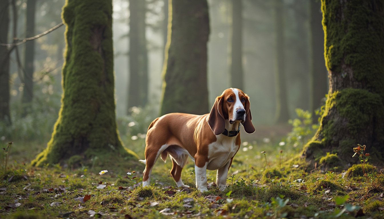 découvrez le basset artésien normand, un chien affectueux, calme et idéal pour la chasse. apprenez-en plus sur ses qualités de compagnon fidèle et sur son caractère joyeux, parfait pour les passionnés et familles.